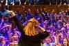 Photo © Clive Tagg  Lewisham Music  Massed Voices, Southbank Centre
