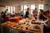 The temporary workshop at Manchester Museum cr Charlotte Wellings