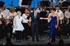 Glass_ Anne Akiko Meyers, Philip Glass, Karen Kamensek, conductor credit Farah Sosa FSTOPhb091223t-26