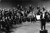 Astor_Piazzolla_Astor Piazzolla and his orchestra appeared on Channel 13 in 1963. Photo Archive AGN.