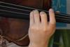 Violinist hand