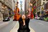 Winning violist Luosha Fang photographed in Philadelphia by Donald Allison