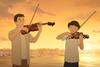 The Violinist_Sunset Sonata
