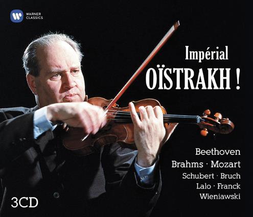 Impérial Oïstrakh! Works by Beethoven, Brahms, Bruch, Franck Impérial Oïstrakh! Works by Beethoven, Brahms, Bruch, Franck