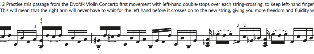 The Strad Technique Smooth String Crossings The Strad