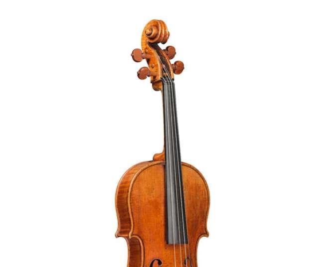 Viola stradivarius top
