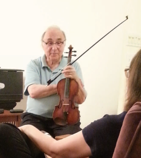 Burton deals kaplan violin