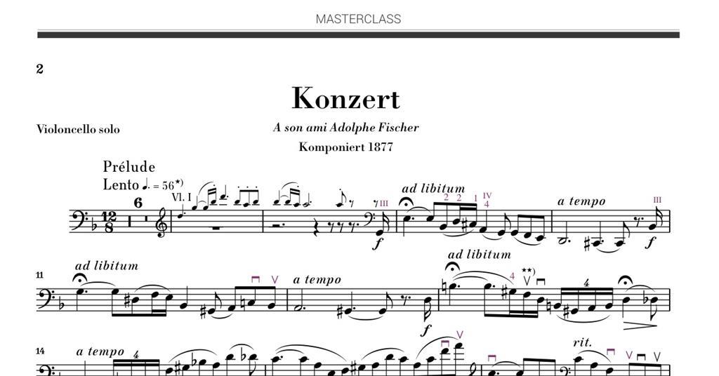 The Strad Masterclass Torleif Thedeen On The Lalo Cello Concerto Video The Strad