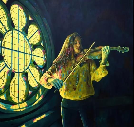 award-winning-painter-completes-portrait-of-violinist-nicola-benedetti