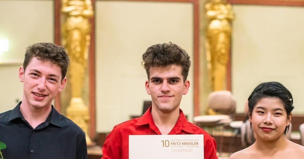 17-year-old wins first prize at the Fritz Kreisler International Violin Competition
