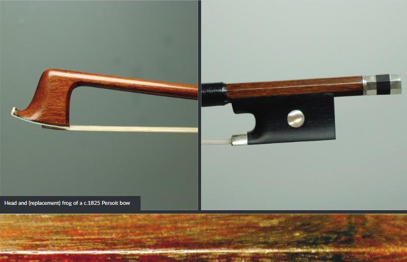 Persoit shop violin bow