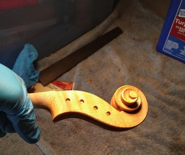 The Strad - Making Matters: applying the ground coat to a violin | The ...