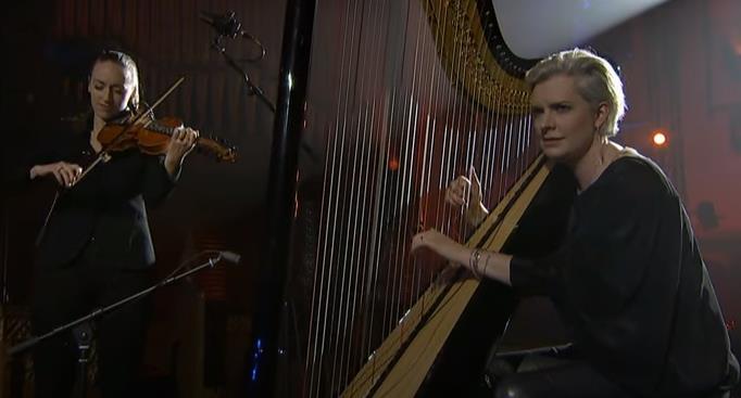 The Strad Hardanger fiddle harp Aoife Ni Bhrian and Catrin Finch The Strad