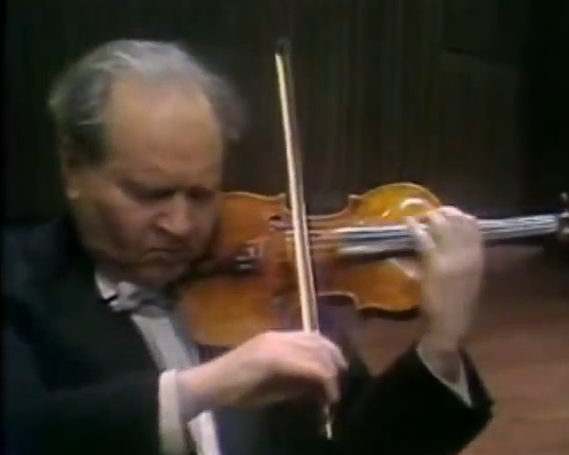 David Oistrakh performs Brahms's Third Violin Sonata