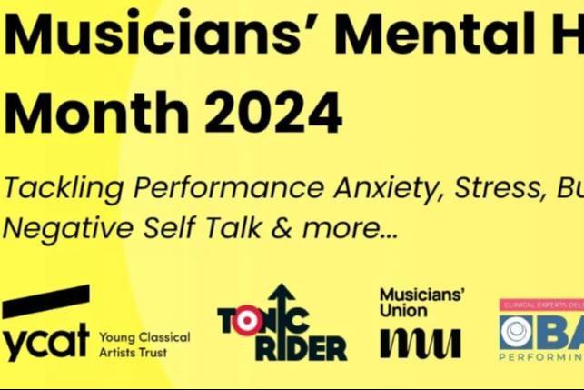 Addressing Performance Anxiety: YCAT Musicians’ Mental Health Month on The Strad