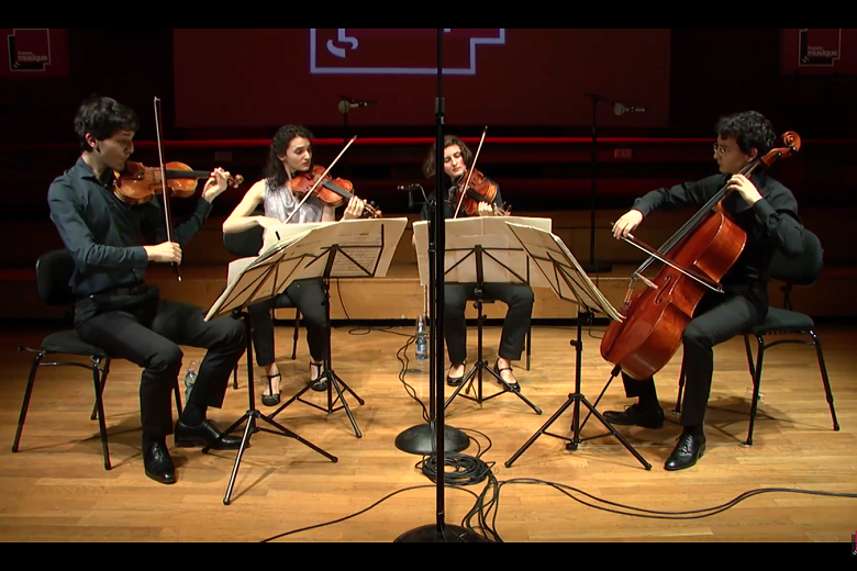 Quatuor Tchalik: Beethoven String Quartet no.8 | Video | The Quatuor Tchalik: Beethoven String Quartet no.8 | Video | The