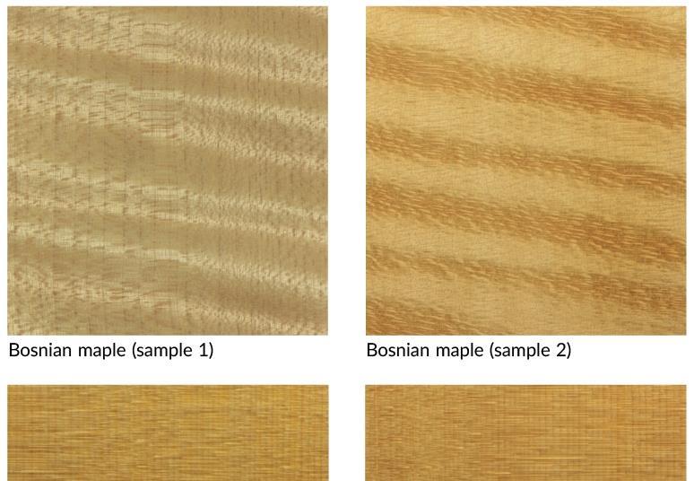 Bosnian top maple tonewood