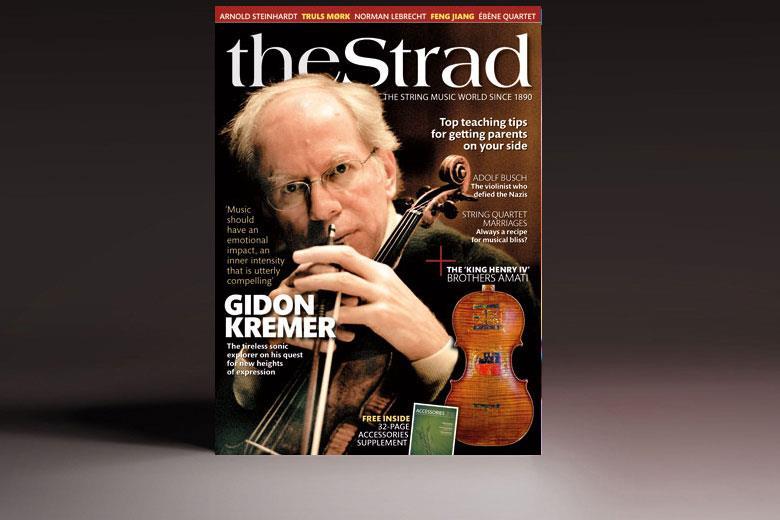 October 2010 issue | Gidon Kremer | The Strad, essential reading for ...