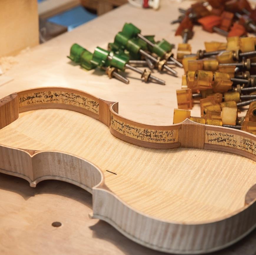 Are contemporary violin makers limiting their potential to develop new