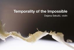 Temporality of the Impossible (1)