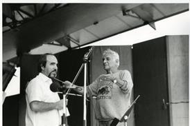 Glenn Dicterow with Bernstein