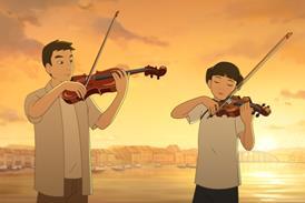 The Violinist_Sunset Sonata