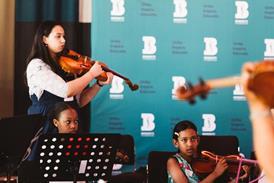 Danya taken at the Benedetti Sessions London 2025 photo by Mark Allan