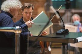 Renaud Capucon and Simon Rattle