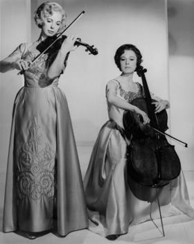 Another with Eleonore in the 1950s