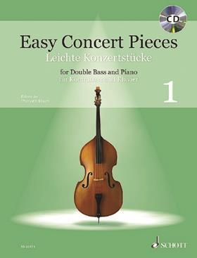 Easy Concert Pieces for Double Bass and Piano: Book 1