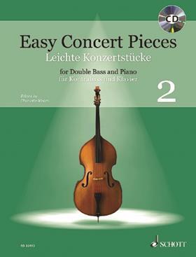 Easy Concert Pieces for Double Bass and Piano: Book 2