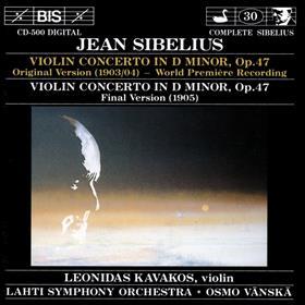Sibelius kavakos 1991