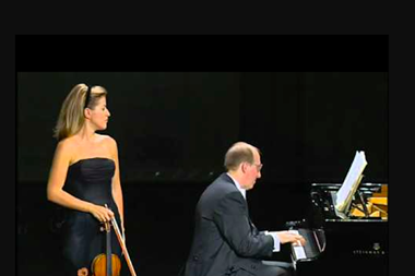 Anne-Sophie Mutter and Lambert Orkis