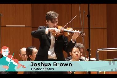 Joshua Brown - leopold mozart competition