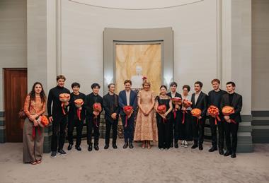 2026 Her Majesty Queen Mathilde & Laureates © Thomas Léonard_web