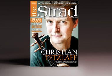 The Strad cover April 2013