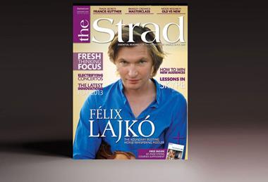 the Strad cover January 2013