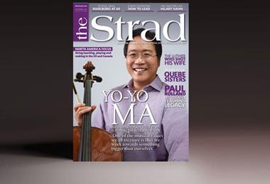 The Strad cover November 2011