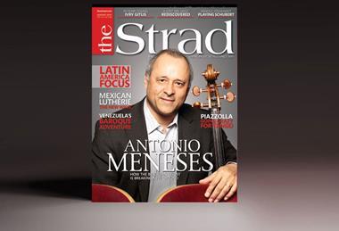The Strad cover August 2012