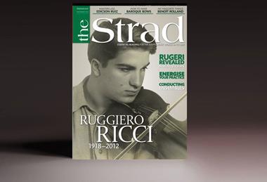 The Strad cover December 2012