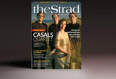 The Strad cover August 2010