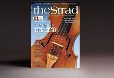 The Strad cover July 2010