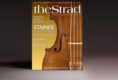 The Strad cover March 2010