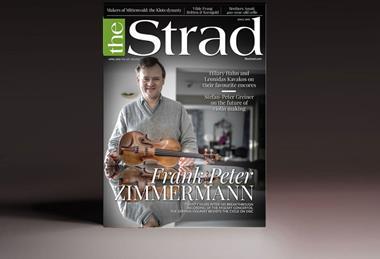 The Strad cover April 2016
