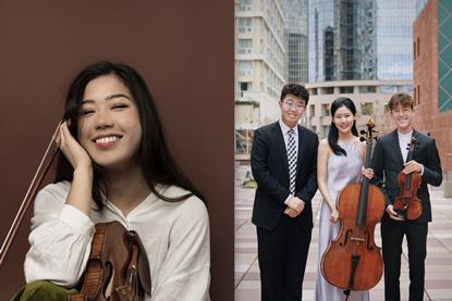 Violinist Claire Wells and Trio Azura