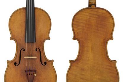 1727 'Eugenio di Barbaro' Stradivari violin1