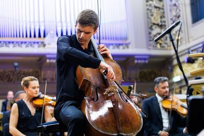 Samuel Niederhauser, Switzerland. First Prize, The 2026 Enescu Competition. photo Cristina Tanase