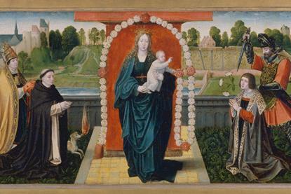 The 15 mysteries and Virgin of the Rosary ca 1515-20 Netherlands The Met