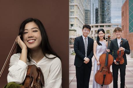 Violinist Claire Wells and Trio Azura