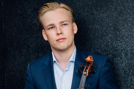 Violinist Ludvig Gudim